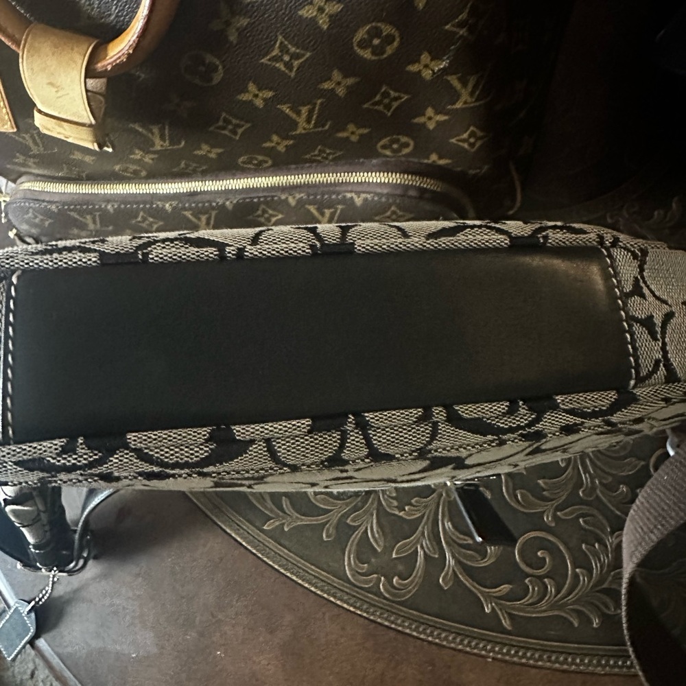 Coach Black and Gray Women's Bag - Picture 3 of 6